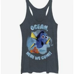 Top 10 ⌛ Disney Pixar Finding Dory Ocean Here We Come 👧 Girls Tank ⌛