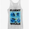 Flash Sale 🛒 Disney Pixar Finding Dory Fluent in Whale 👧 Girls Tank ⌛