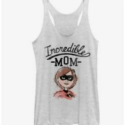 Best Sale 🤩 Disney Pixar Incredibles Incredible Mom 👧 Girls Tank 👏