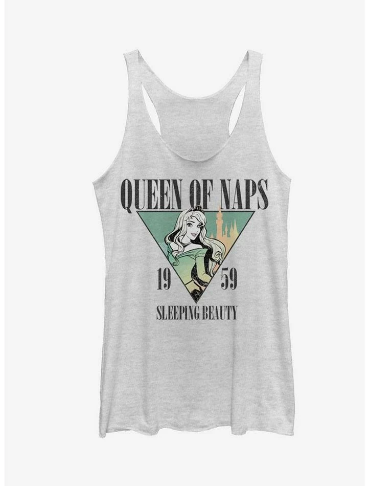 Coupon ✨ Disney Princess Aurora Nap Queen 1959 👧 Girls Tanks ⌛