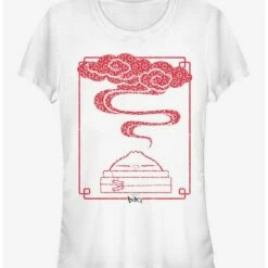 Hot Sale ⌛ Disney Pixar Bao Steamy Woodblock 👧 Girls T-Shirt 😉