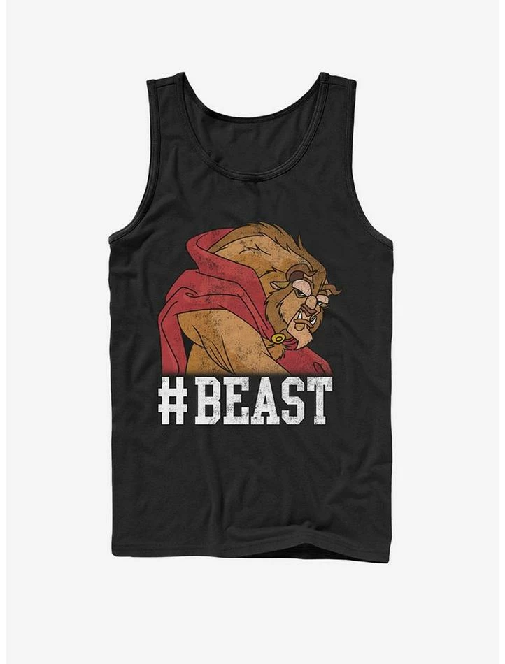 Cheap ๐ Disney Beauty and the Beast #Beast Tank ๐งจ