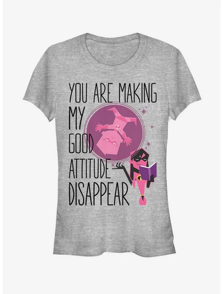 Promo 👍 Disney Pixar The Incredibles Disappear 👧 Girls T-Shirt 😀