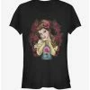 Flash Sale 🤩 Disney Beauty And The Beast Rose Belle 👧 Girls T-Shirt 🧨