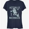 Promo ❤️ Disney The Little Mermaid Actual Mermaid 👧 Girls T-Shirt ⭐