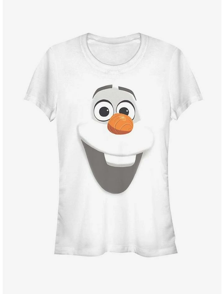 New ๐ฅฐ Disney Frozen Olaf Face ๐ง Girls T-Shirt ๐ฅ