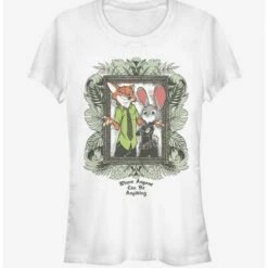 Top 10 ✨ Disney Zootopia Be Anything 👧 Girls T-Shirt 😍