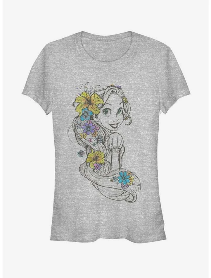 Coupon ⭐ Disney Tangled Rapunzel Sketch 👧 Girls T-Shirt 😉