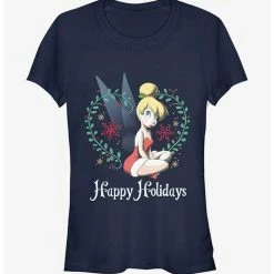 Coupon 👍 Disney Ugly ❄ Christmas Sweater Tinker Bell 👧 Girls T-Shirt 🔥