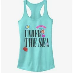 Best Pirce 😀 Disney Ariel Stickers 👧 Girls Tank ⌛