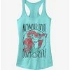 Deals ⭐ Disney Ariel Hair Don't Care 👧 Girls Tank 🔥