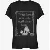 Brand new 🔥 Disney Belle Loves Books 👧 Girls T-Shirt 😀