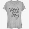 Best Sale ⌛ Disney Beauty Within 👧 Girls T-Shirt 🛒