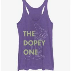 Coupon 😉 Disney Dopey One 👧 Girls Tank 😀