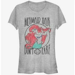 Cheapest 🧨 Disney Ariel Hair Don't Care 👧 Girls T-Shirt 🎉