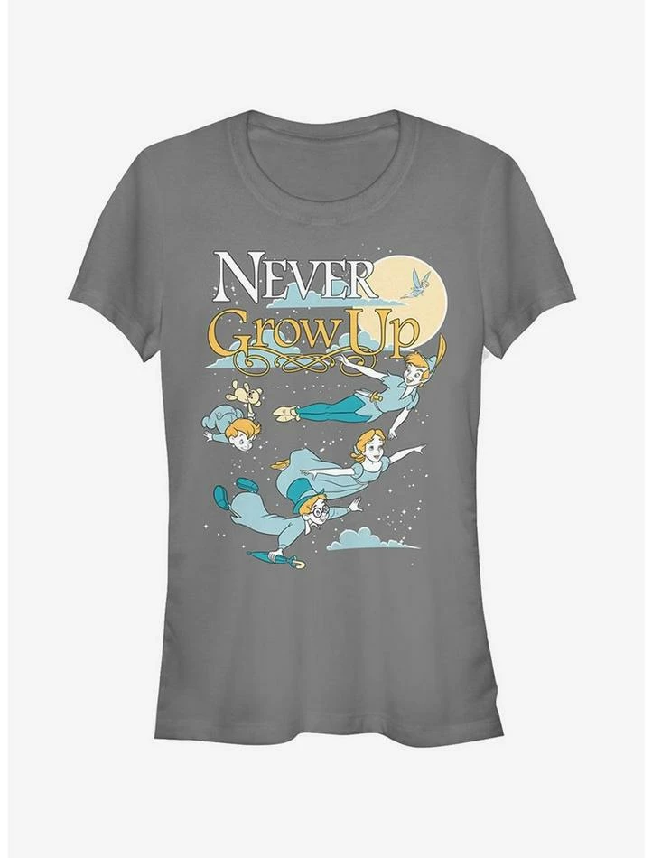 Best Sale 🎁 Disney Never Grow Up 👧 Girls T-Shirt 🔥