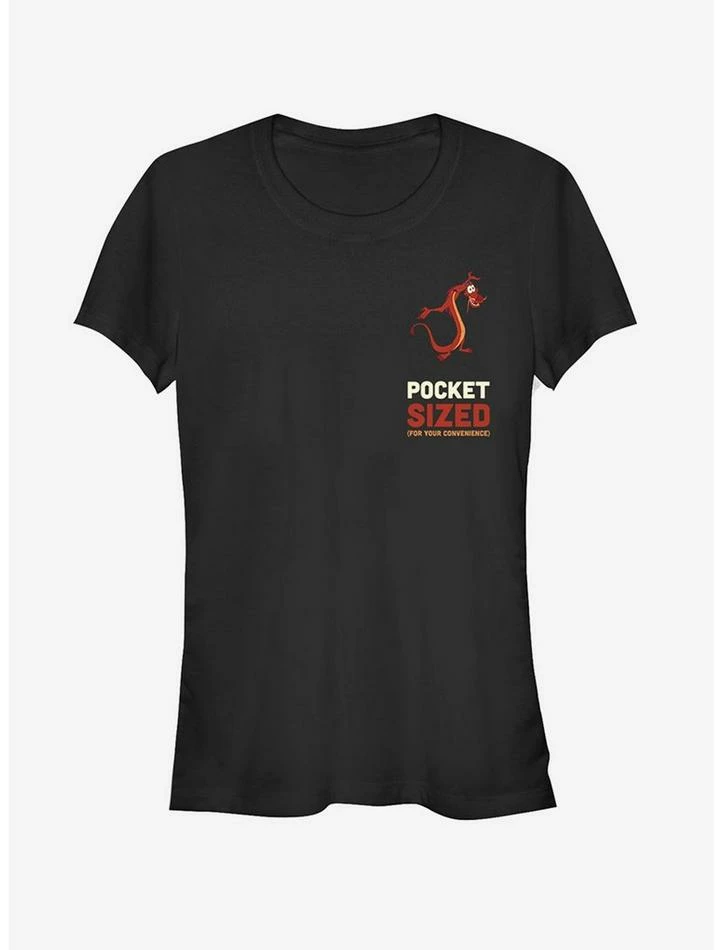 Buy โจ Disney Mushu Pocket Sized ๐ง Girls T-Shirt ๐