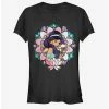 Best Sale 😍 Disney Jasmine Lotus Flower 👧 Girls T-Shirt 🤩