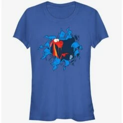 Best Sale 👏 Disney Mushu Hole Print 👧 Girls T-Shirt 🌟