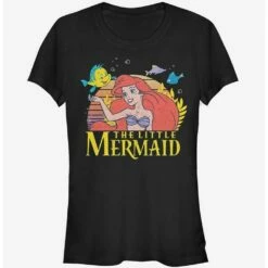 Budget 🌟 Disney Ariel Classic 👧 Girls T-Shirt 👍