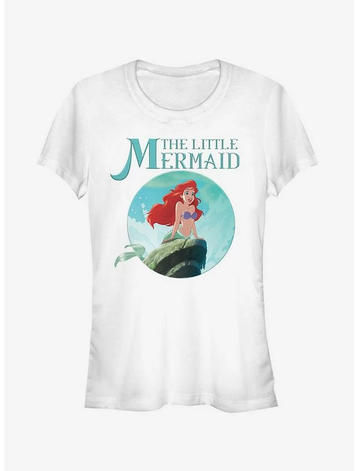Best reviews of ⌛ Disney The Little Mermaid Ariel Iconic 👧 Girls T-Shirt 🔔