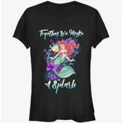 Budget 🎁 Disney Make a Splash 👧 Girls T-Shirt 😀