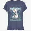 Wholesale ✔️ Disney Ugly 🎁 Christmas Sweater Olaf 👧 Girls T-Shirt ❤️