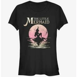 Top 10 🌟 Disney Ariel Sunset 👧 Girls T-Shirt 🥰