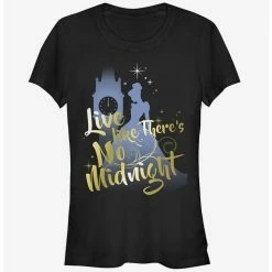 Outlet ๐ Disney Cinderella Classic Live Like There's No Midnight ๐ง Girls T-Shirt ๐