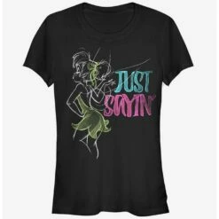 Brand new ✨ Disney Tinker Bell Just Saying 👧 Girls T-Shirt 👏