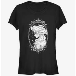 Buy ✔️ Disney Elsa Snow Queen Frame 👧 Girls T-Shirt 🎁