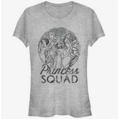Deals ⭐ Disney Princess Squad 👧 Girls T-Shirt 😀