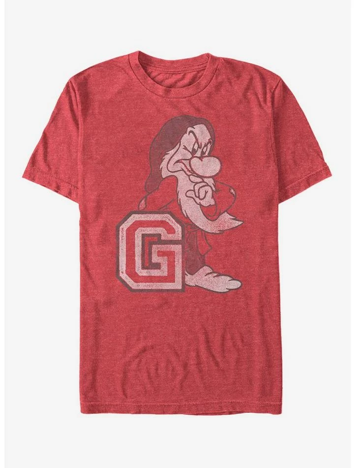 Flash Sale 👍 Disney Athletic Grumpy T-Shirt 🛒