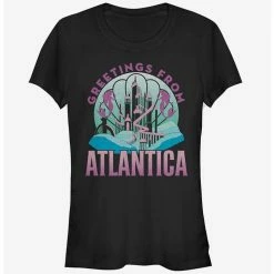 Outlet 🧨 Disney Atlantica Greetings 👧 Girls T-Shirt 👏