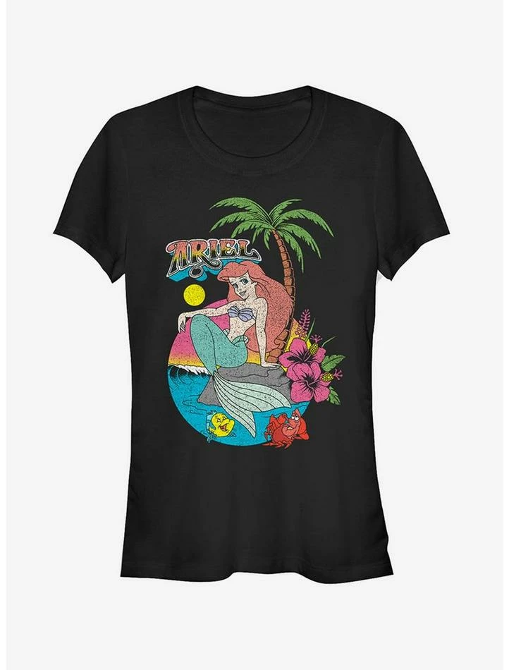 Best deal ⭐ Disney Aloha Ariel 👧 Girls T-Shirt 🥰