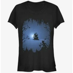 Cheapest ⌛ Disney Full Moon Boat 👧 Girls T-Shirt 🤩