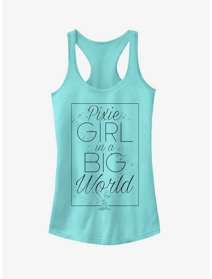Best Pirce ๐งจ Disney Tinker Bell in a Big World ๐ง Girls Tank ๐