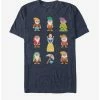 Best deal 🎁 Disney Snow White Pixel Dwarf T-Shirt 👏