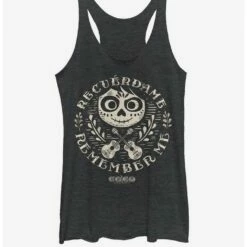 New 🎁 Disney Pixar Coco Remember Me Song 👧 Girls Tank ✔️