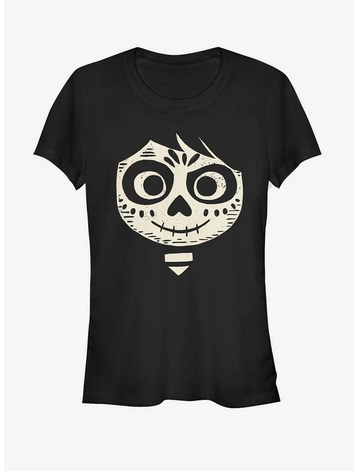 Best reviews of ⌛ Disney Pixar Coco Miguel Skeleton Face 👧 Girls T-Shirt 🥰