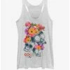 New ✨ Disney Pixar Coco Floral Skeletons 👧 Girls Tank 😍