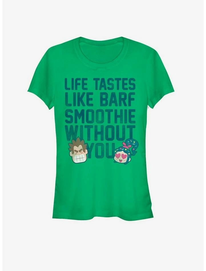 Best reviews of โ๏ธ Disney Wreck-It Ralph Barf Smoothie ๐ง Girls T-Shirt ๐งจ