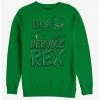 Top 10 👏 Disney Pixar Toy Story Nervous Rex Sweatshirt ❤️
