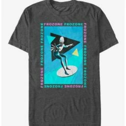 Best Pirce ⌛ Disney Pixar The Incredibles Frozone 90's Vibe T-Shirt 💯