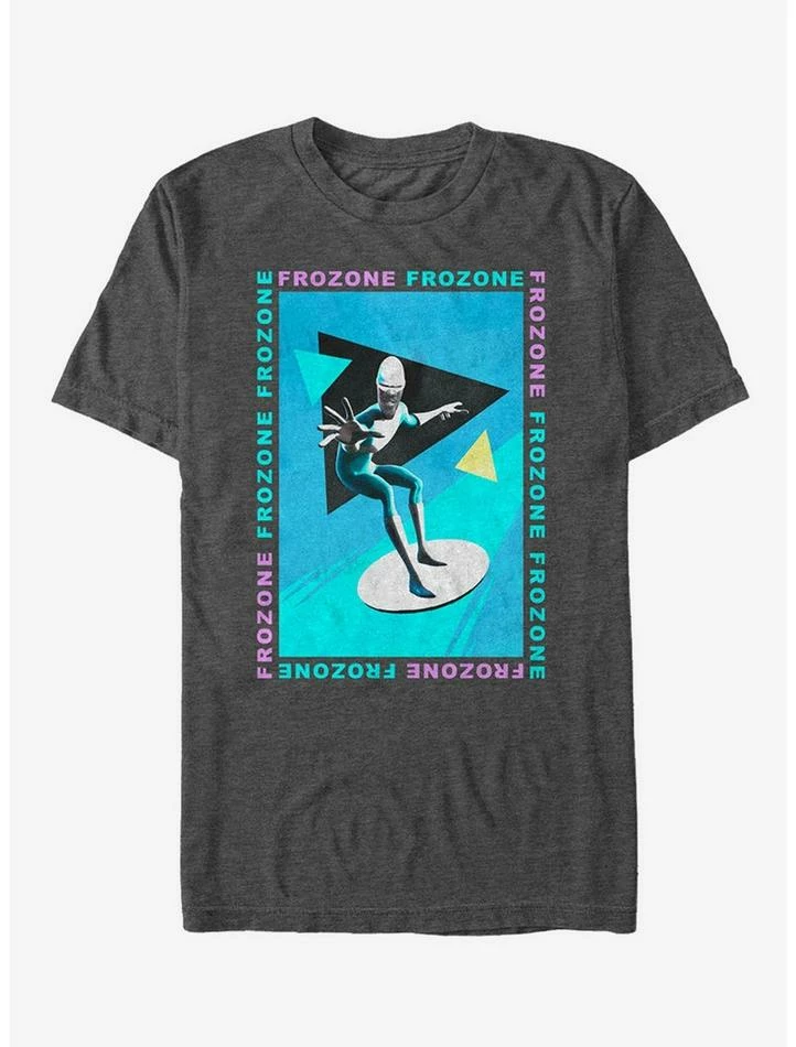 Best Pirce ⌛ Disney Pixar The Incredibles Frozone 90's Vibe T-Shirt 💯
