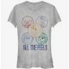 Best deal 🎉 Disney Pixar Inside Out All the Feels 👧 Girls T-Shirt 🔔