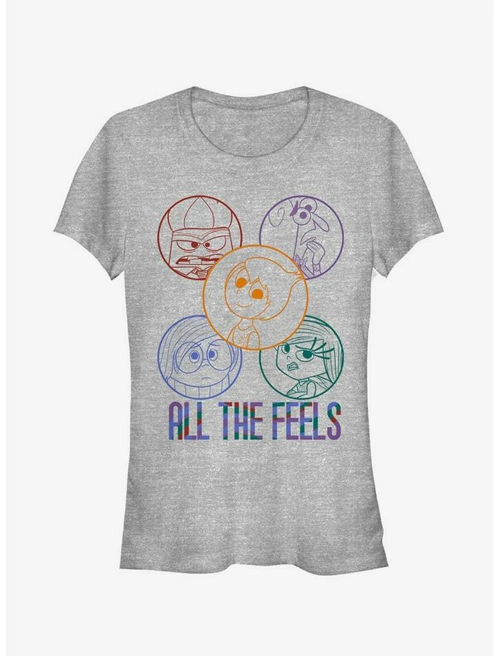 Best deal 🎉 Disney Pixar Inside Out All the Feels 👧 Girls T-Shirt 🔔