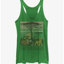 Top 10 👍 Disney Lion King Hakuna Matata Tree Scene 👧 Girls Tank Top 🎁