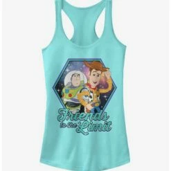 New 🥰 Disney Pixar Toy Story Friends to the Limit 👧 Girls Tank Top ❤️