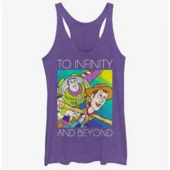 Buy 😉 Disney Pixar Toy Story Infinity and Beyond Rainbow 👧 Girls Tank Top 🥰